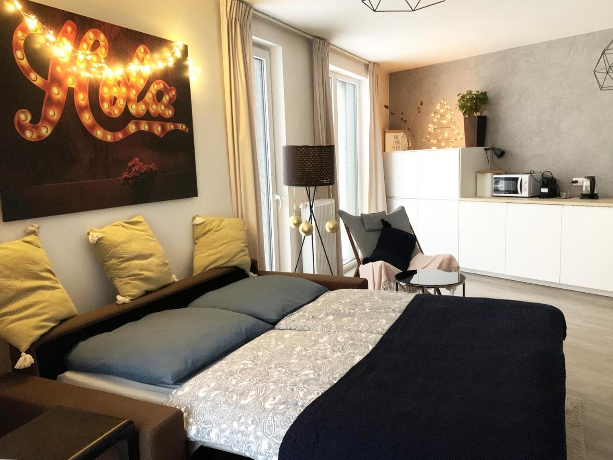 Jezerni Apartman S Terasou A Saunou V Lakepark Residence Доксы Экстерьер фото